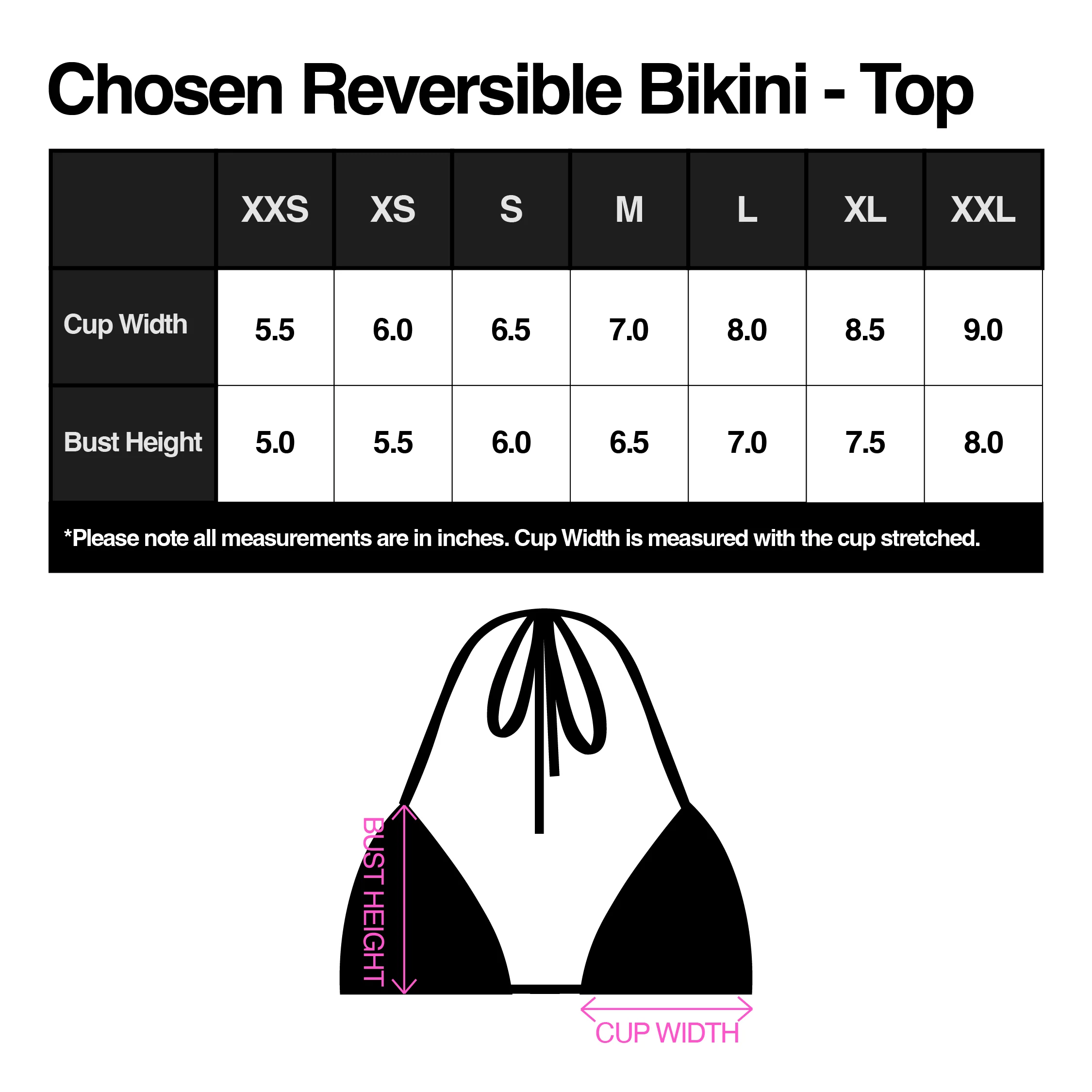Chosen Reversible Bikini - Top - Image 7
