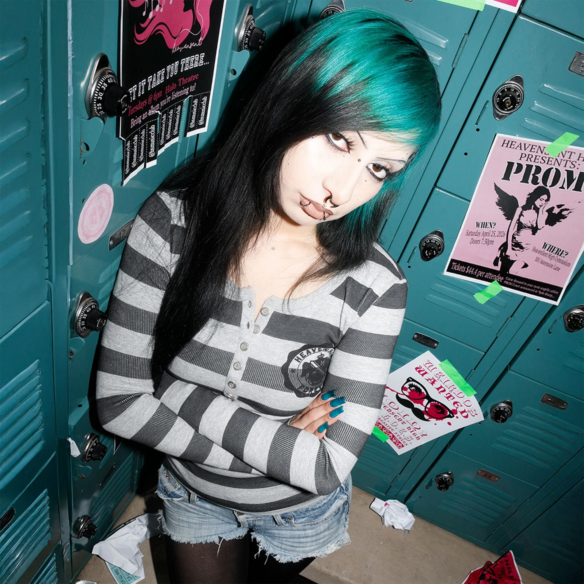 Expelled Henley - Grey - Image 4