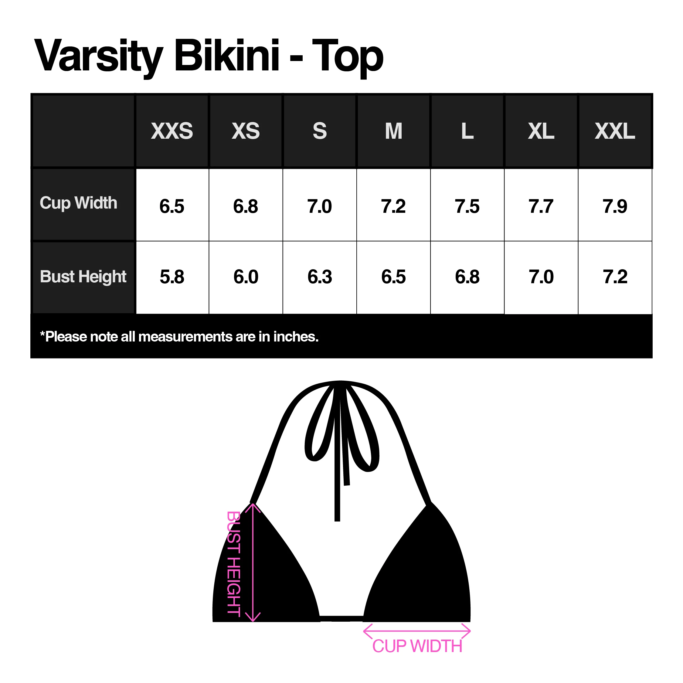 Varsity Bikini - Top - Image 6